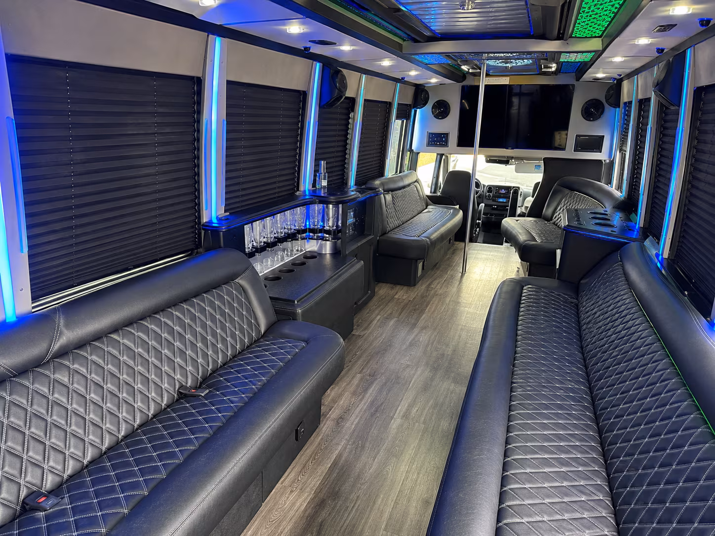 San Diego Concert & Music Festival Transportation party bus exterior