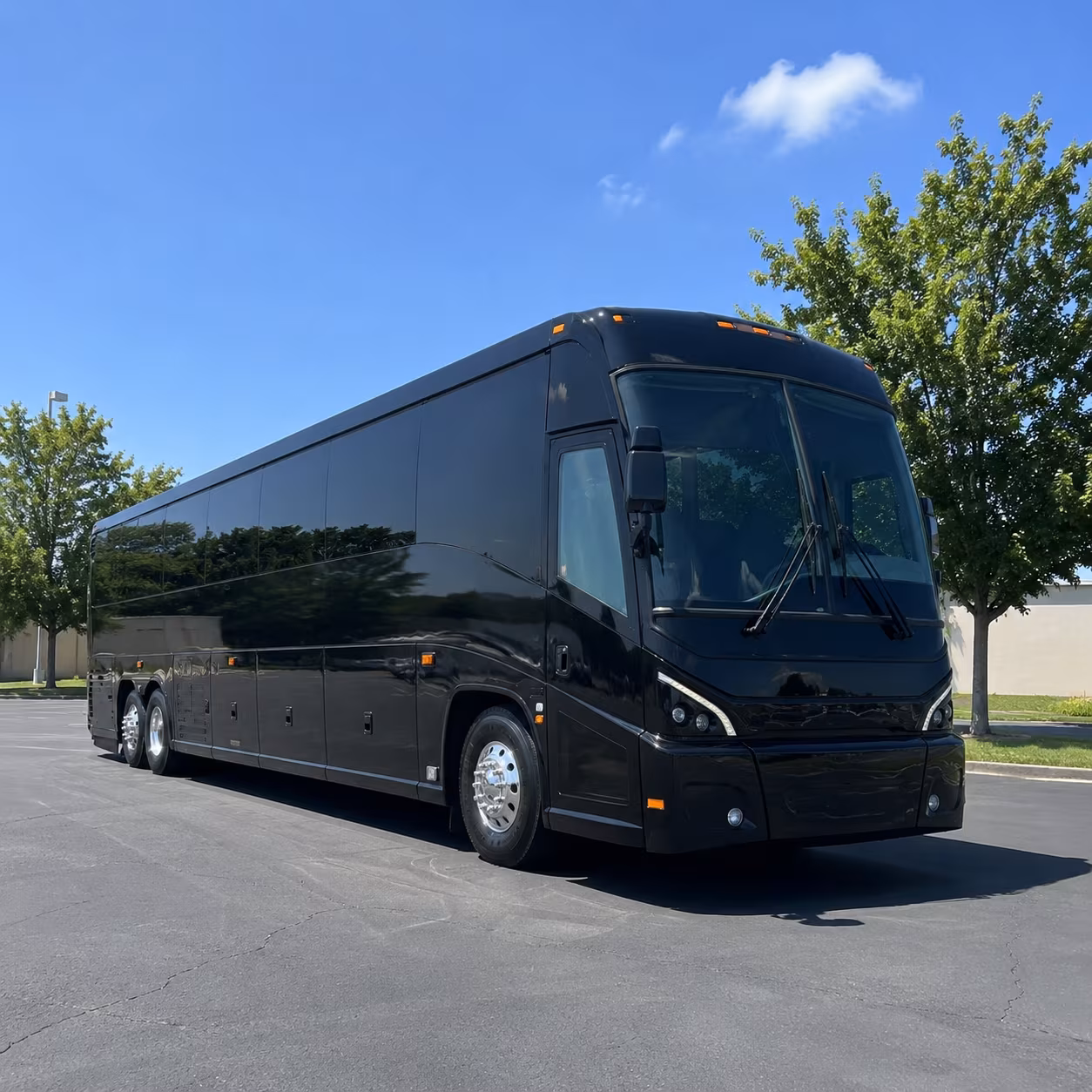 San Diego Corporate Transportation party bus exterior