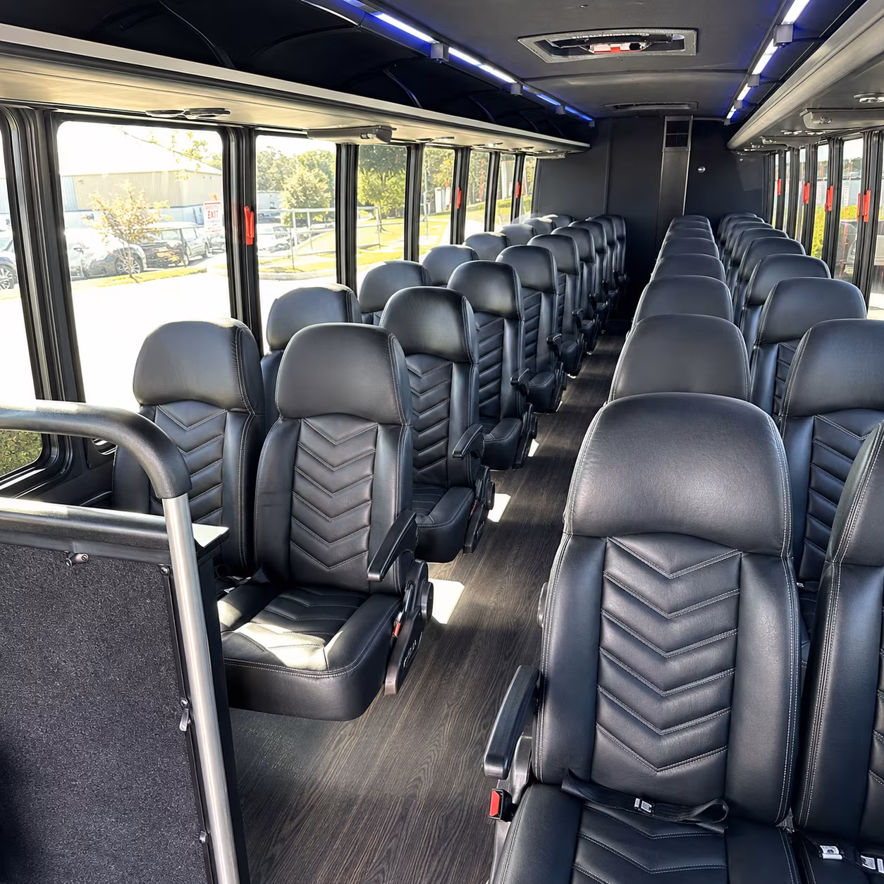 San Diego Corporate Transportation party bus exterior