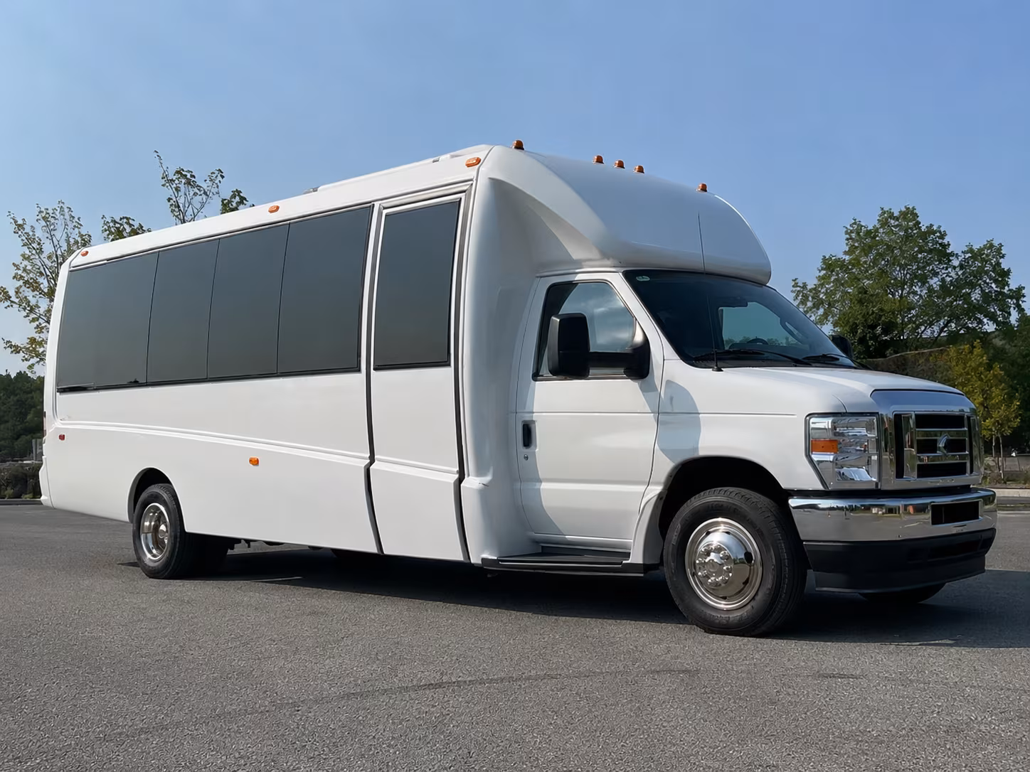San Diego Private Event Transportation party bus exterior