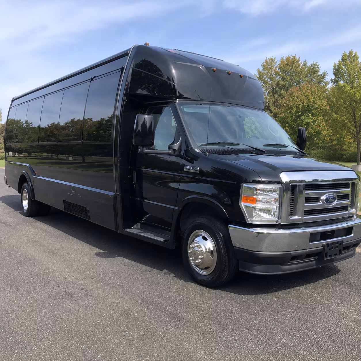San Diego Private Event Transportation party bus exterior