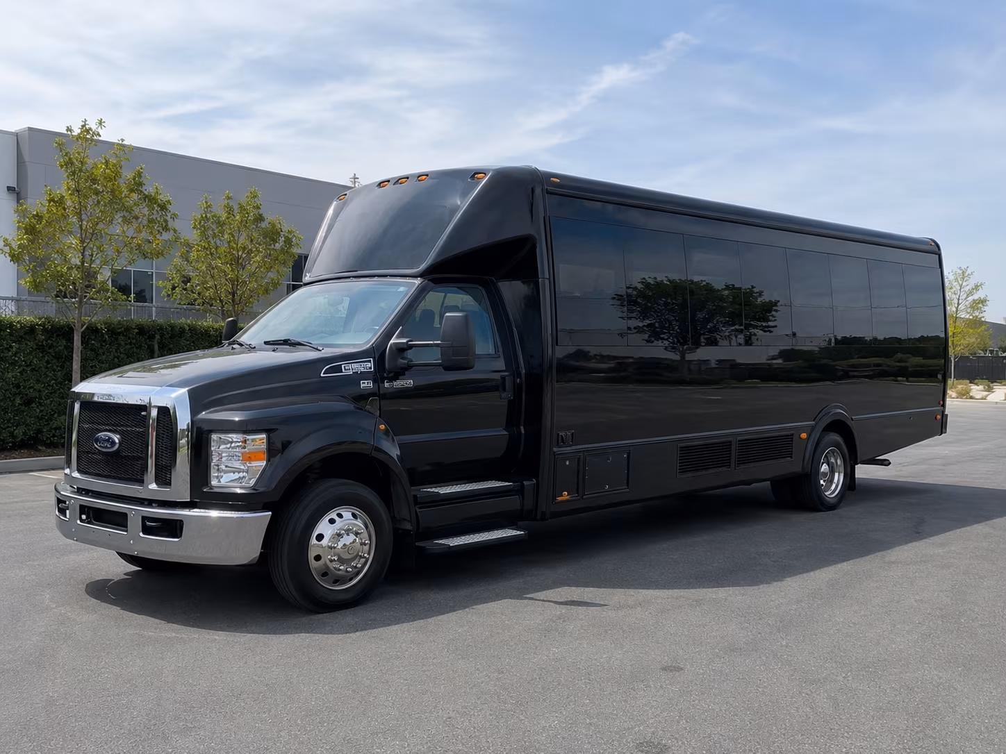 San Diego Prom & Homecoming Transportation party bus exterior