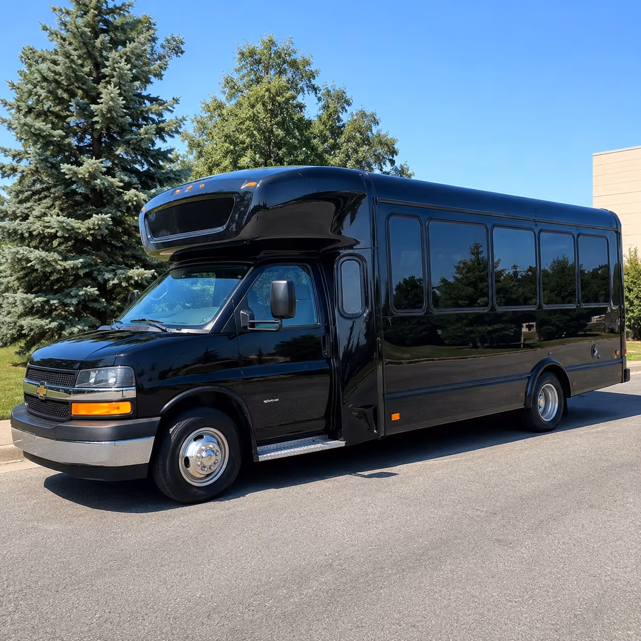 San Diego Sporting Event Transportation party bus exterior