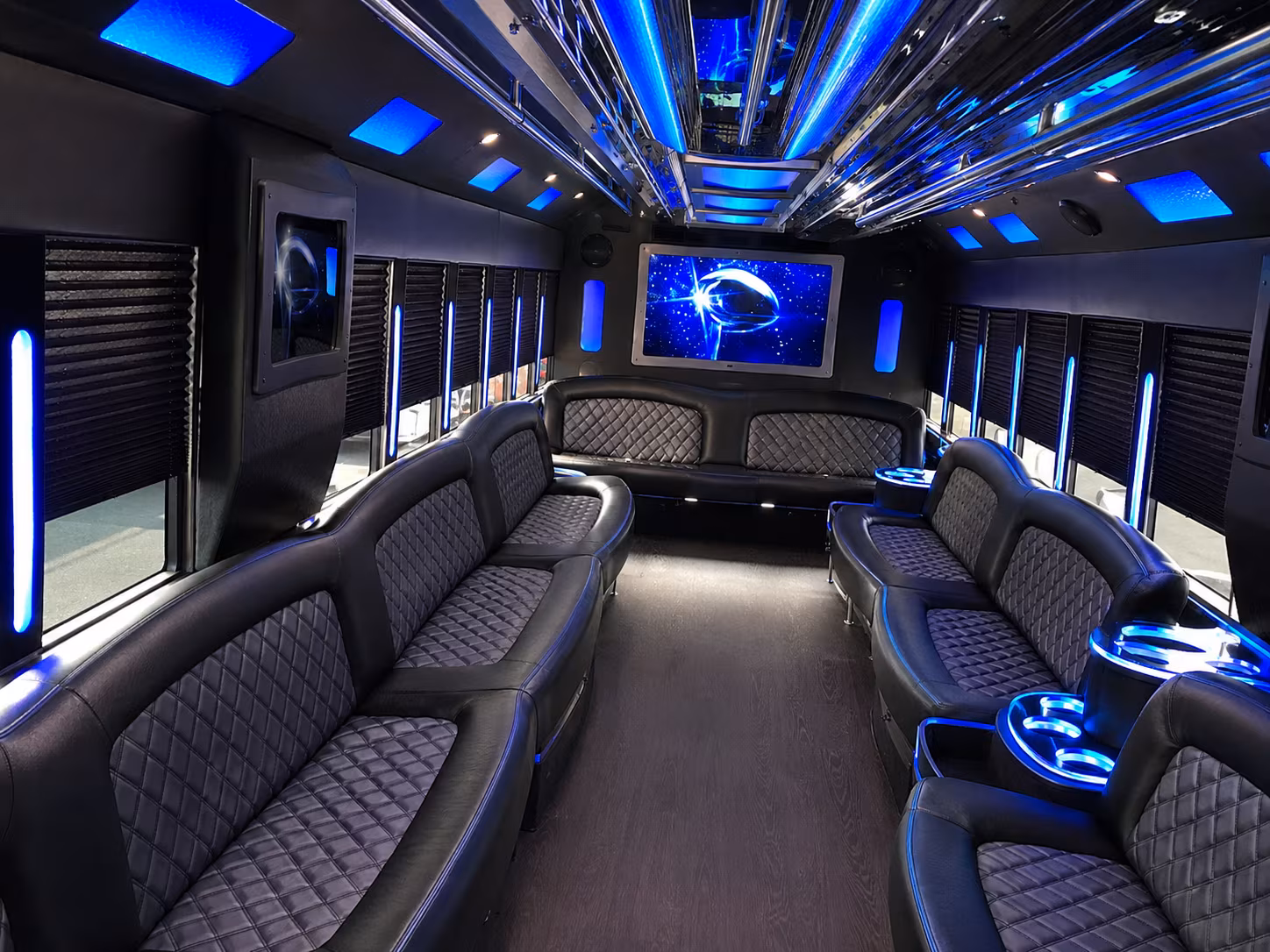 San Diego Winery Tour & Pub Crawl Transportation party bus exterior